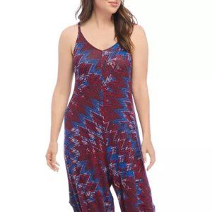 Robbie Bee Women's One-Piece Sleeveless Jumpsuit (NWOT)